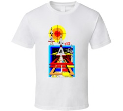 Cool Classic Arcade Missile Command Cabinet Art Video Game T Shirt