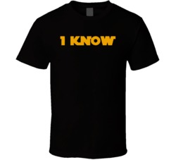 Cool Star Wars Han Solo I KNOW Movie  Quote T Shirt