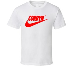 Cool Jeremy Corbyn Grace Chatto Nike Parody  T Shirt