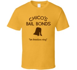 Cool CHICOS BAIL BONDS BAD NEWS BEARS Movie  T Shirt