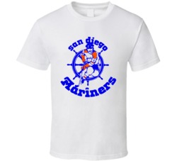 Cool Retro WHA San Diego Mariners Hocky Team T Shirt