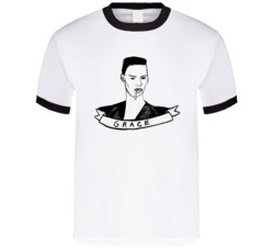 Cool Grace Jones Caricature James Bond Roger Moore  T Shirt