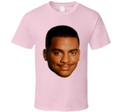 Cool Fresh Prince of Bel Air Big Head Carlton Funny TV Show T Shirt