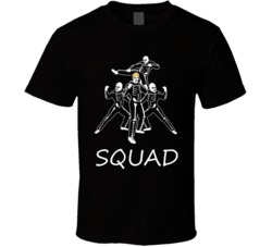 Cool 80's Movie Tee The Karate Kid Cobra Kai SQUAD Movie T Shirt