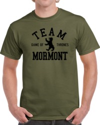 Cool Game of Thrones Team Mormont TV Show T Shirt