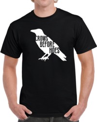 Cool Game of Thrones Jon Snow The Nights Watch Crows Before Hoes TV Sh