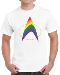 Cool Pride Month Star Trek Next Gen Parody  T Shirt