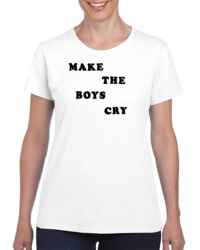 Cool Make The Boys Cry Feminist  T Shirt