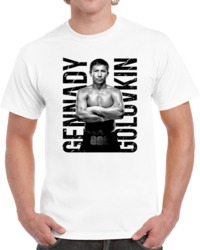 Cool Gennady GGG Golovkin Kazakhstan Professional Boxer Boxing T Shirt