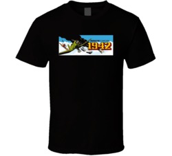 Cool Retro 1943 Arcade Art Video Game T Shirt