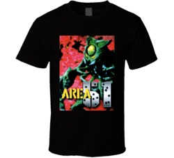 Cool Retro Area 51 Arcade Art Video Game T Shirt