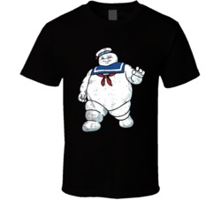 Cool Stay Puft Marshmellow Man Movie  T Shirt