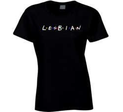 Cool Lesbian Friends TV Show Parody  T Shirt