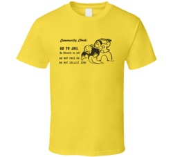 Cool Monopoly Board Game Go Directly to Jail Community Chest T Shirt