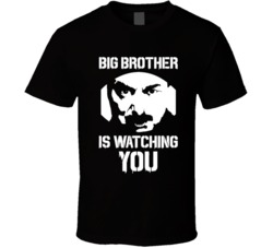 Cool Retro Movie 1984 Big Brother is Watching You Movie  T Shirt