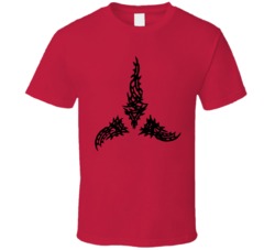 Cool Funny Star Trek Klingon Symbol  T Shirt