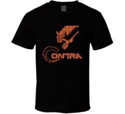 Cool Classic Nintendo Game Contra Video Game 2 T Shirt