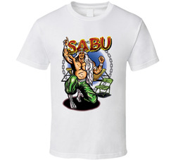 Cool Retro Pro Wrestling ECW Sabu Legend Wrestling 5 T Shirt