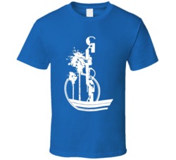 Cool Retro California Travel   T Shirt