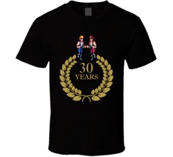 Cool Classic Arcade Game Double Dragon 30th Anniversary Video Game T S