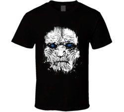 Cool Game of Thrones Winter is Here White Walker Big Face TV Show T Sh