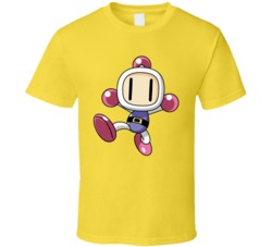 Cool Classic 90's BomberMan NES Video Game  T Shirt