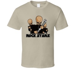 Cool Classic 70's Movie Star Wars Cantina Rock Stars Movie T Shir