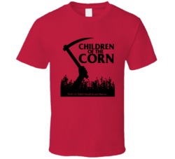 Cool Classic Retro 80's Movie Children of the Corn Movie T Shirt