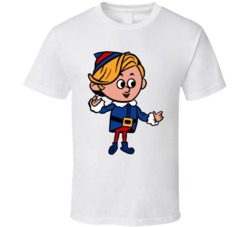 Cool Classic Retro Cartoon Hermey Elf  Rudolph Misfit Christmas  T Shi