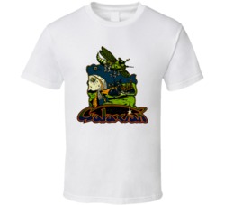 Cool Retro 80's Video Game Galaxian  T Shirt
