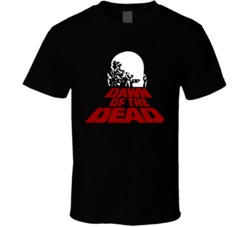 Cool George A Romero Tribute Dawn of the Dead Movie T Shirt