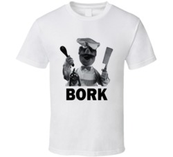 Cool Muppets Swedish Chef BORK Funny  T Shirt