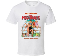 Cool Classic 70's Movie Meatballs Movie Poster T Shirt