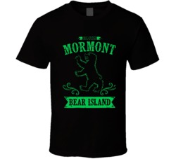 Cool Game of Thrones House Mormont Sigil TV Show  T Shirt