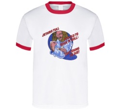 Retro 70's Cool Jethro Tull Caricature Music T Shirt