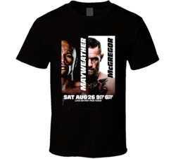 Cool Floyd Mayweather vs Conor McGregor August 26th 2017 Boxing Poster