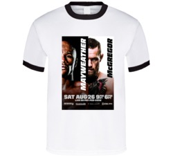 Cool Floyd Mayweather Vs Conor Mcgregor August 26th 2017 Boxing Poster