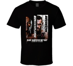 Cool Floyd Mayweather vs Conor McGregor August 26th 2017 Boxing Poster