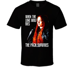 Cool Game of Thrones Sansa Stark Lone Wolf TV Show T Shirt