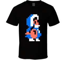 Classic Retro Video Game Ice Climber Character Nintendo Video Game T S