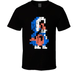 Classic Retro Video Game Ice Climber Character Nintendo Distressed Vid