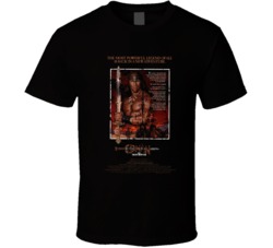 Cool Cult Classic 80's Conan The Destroyer Distressed Movie Poste