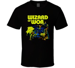 Cool Retro Video Game Wizard of Wor Arcade  Game T Shirt