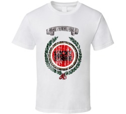 Cool Retro Cigarette Pack Lucky Strike Distressed T Shirt