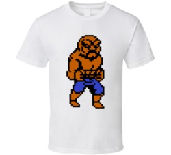 Cool Retro Double Dragon Abobo Boss Video Game Arcade  T Shirt