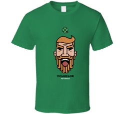 Cool Connor McGregor Caricature Undisputed Champion T Shirt
