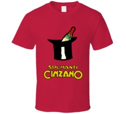 Cool Cinzano Original Vintage Spumanti Cinzano Poster 1955  T Shirt