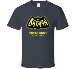 Cool Adam West Batman Tribute RIP  T Shirt