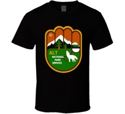 Cool Alt National Park Service  T Shirt
