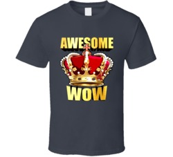 Cool Awesome Hat of King wow Crown Alexander Hamilton  T Shirt